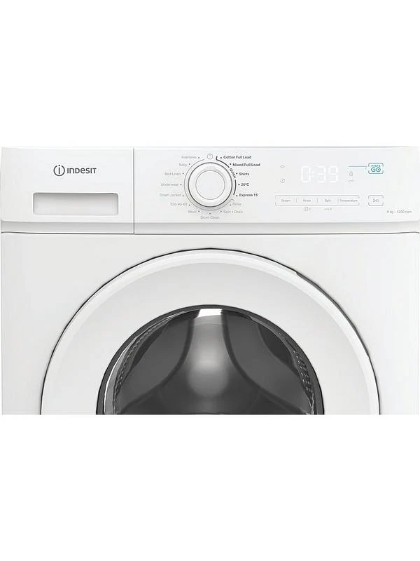Indesit IMA 862 MY TIME UK - White 8KG Washing Machine - 1200 RPM - A Energy - Image 3