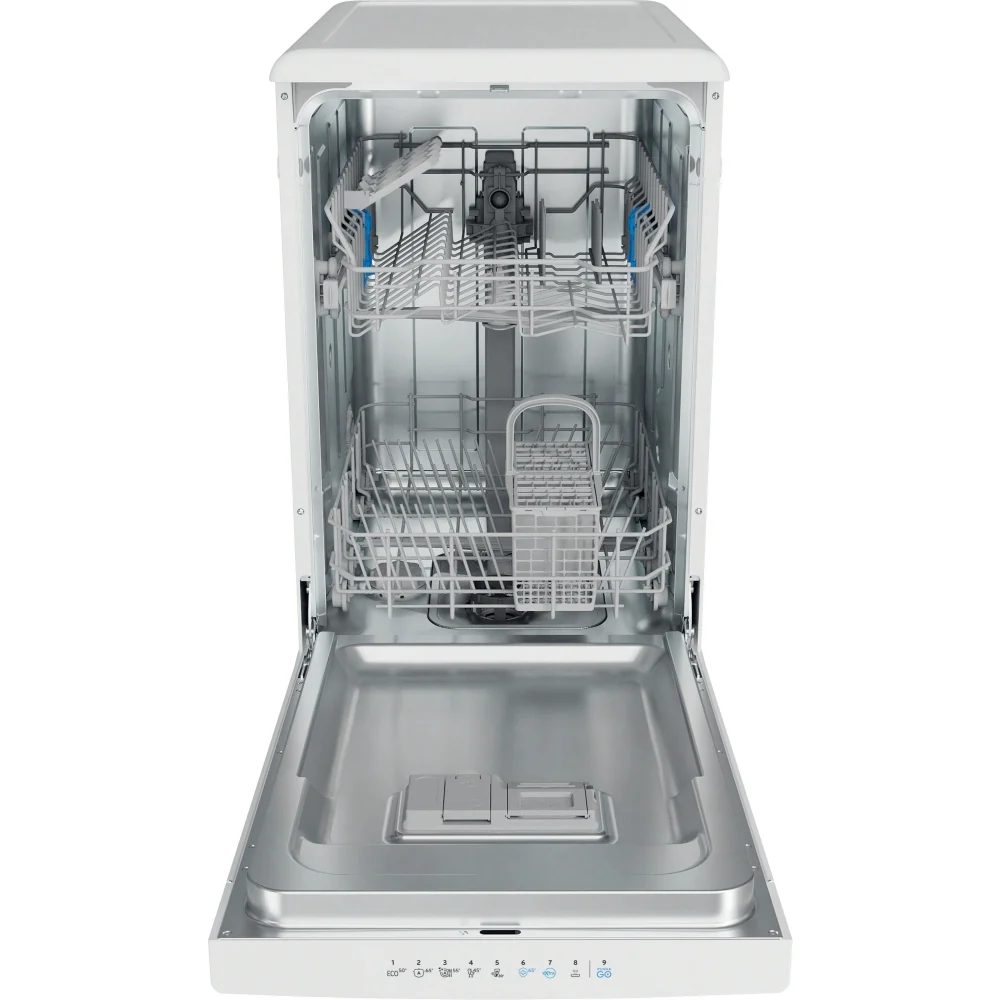 Indesit IN2FD10CS70WUK - White Slimline Dishwasher - 10 Place Settings - D Energy - Image 3