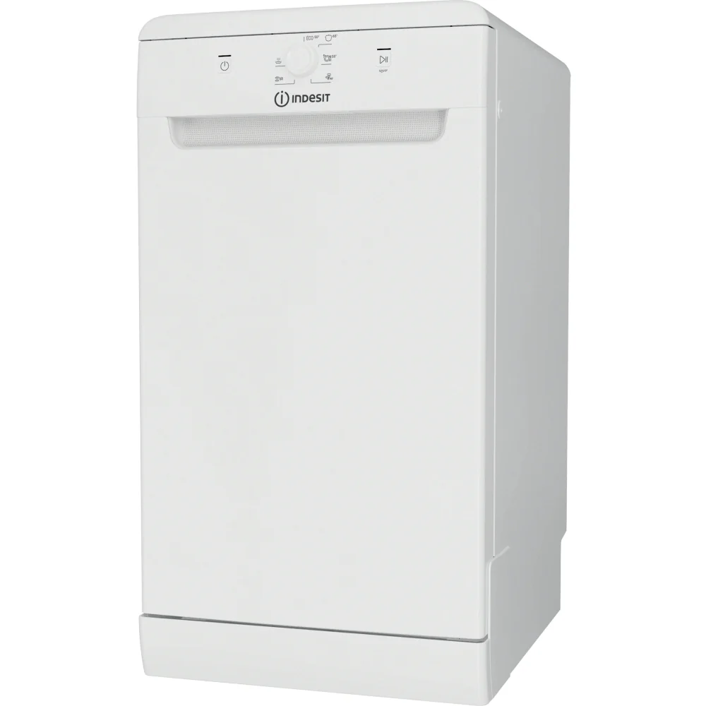 Indesit IN2FE10CS90WUK - White Slimline Dishwasher - 10 Place Settings - E Energy Rated - Image 2