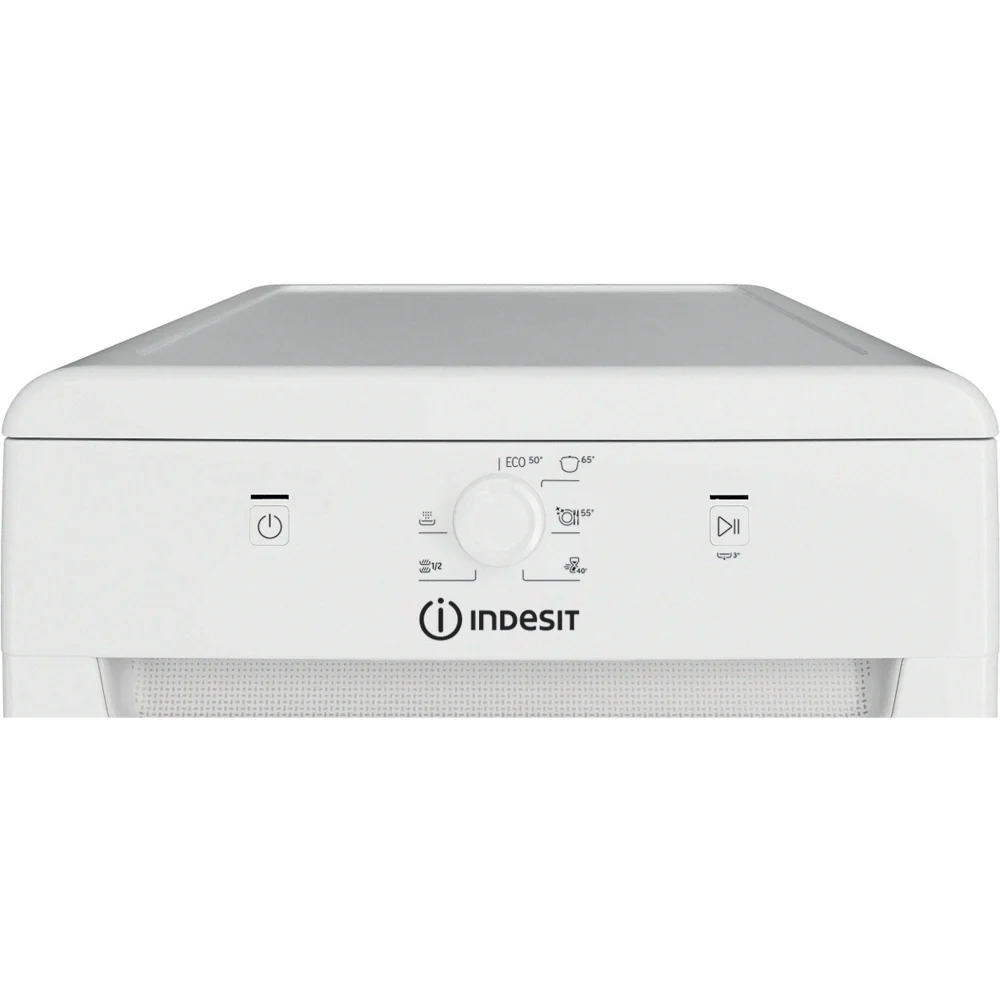 Indesit IN2FE10CS90WUK - White Slimline Dishwasher - 10 Place Settings - E Energy Rated - Image 4