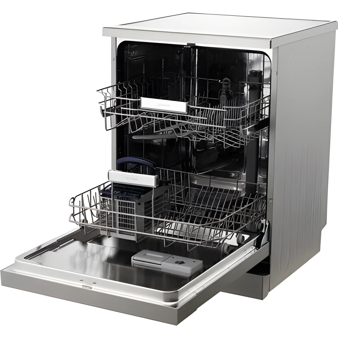Indesit IN2FE13CNO7SUK - Silver Freestanding Dishwasher - 13 Place Settings - E Energy - Image 5