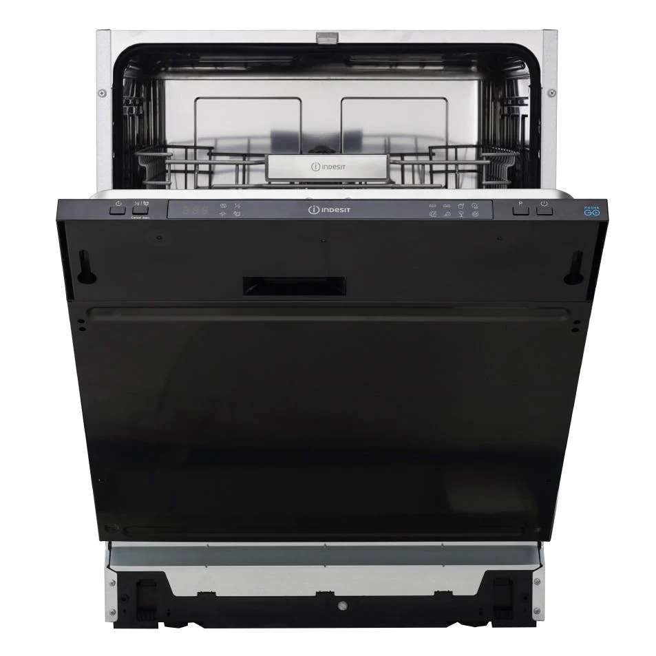 Indesit IN2IE13CNO8 - Black 13 Place Fully Integrated Dishwasher - 8 Programs - E Energy Rating - Image 2