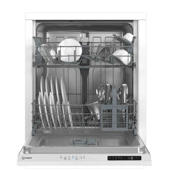 Indesit IN2IE13DT70UK - Black Integrated Dishwasher - 13 Place Settings - E Energy Rating - Image 2