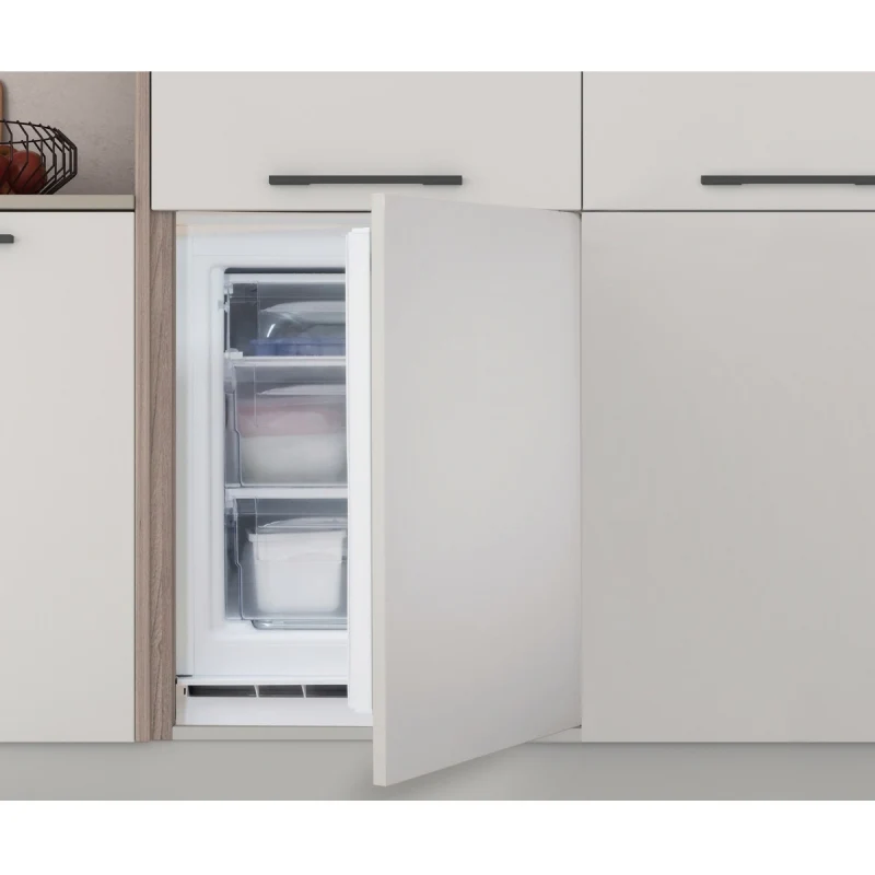 Indesit INBUFZ011.UK - White Undercounter Low Frost Freezer - E energy - Image 4