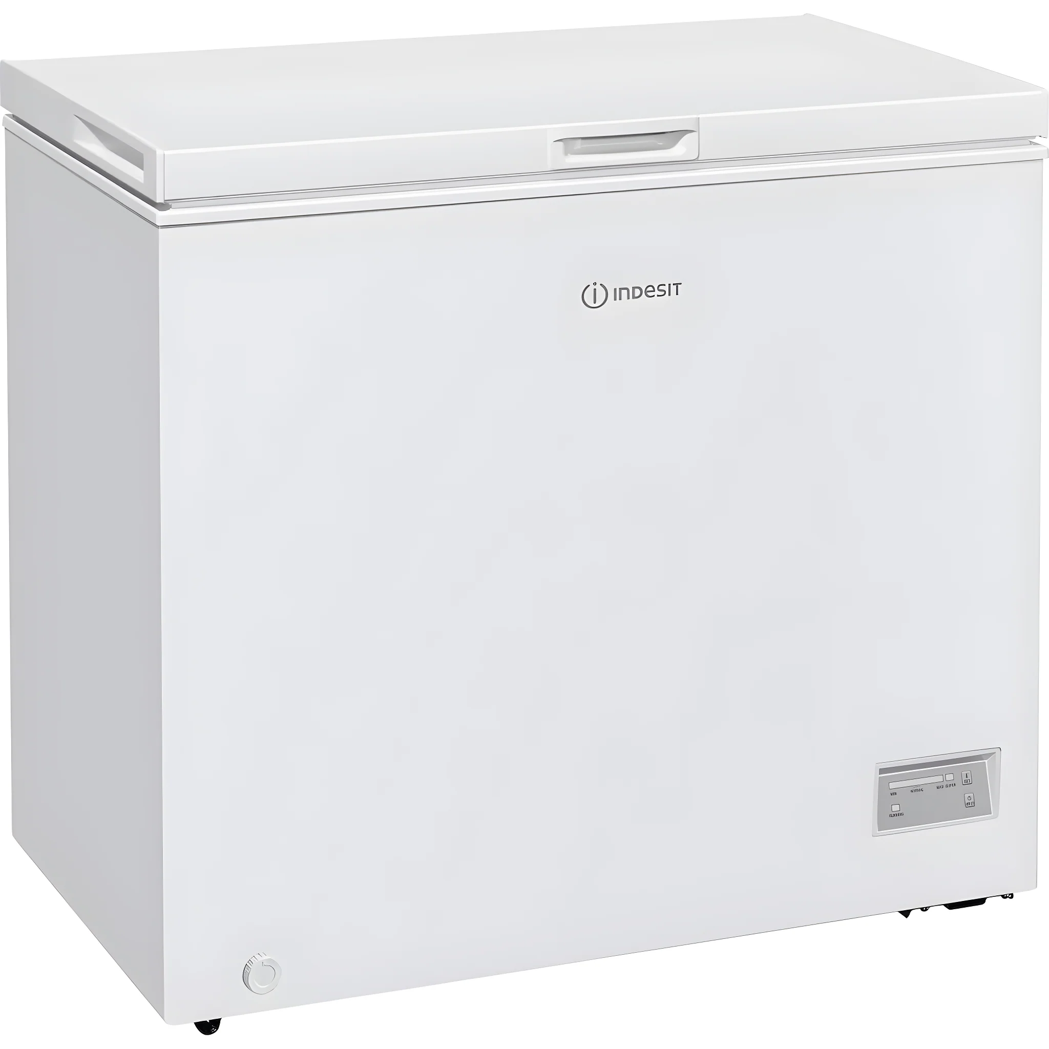Indesit INCF 1984 UK - White 198L Chest Freezer - 91cm Width - E Energy Rating
