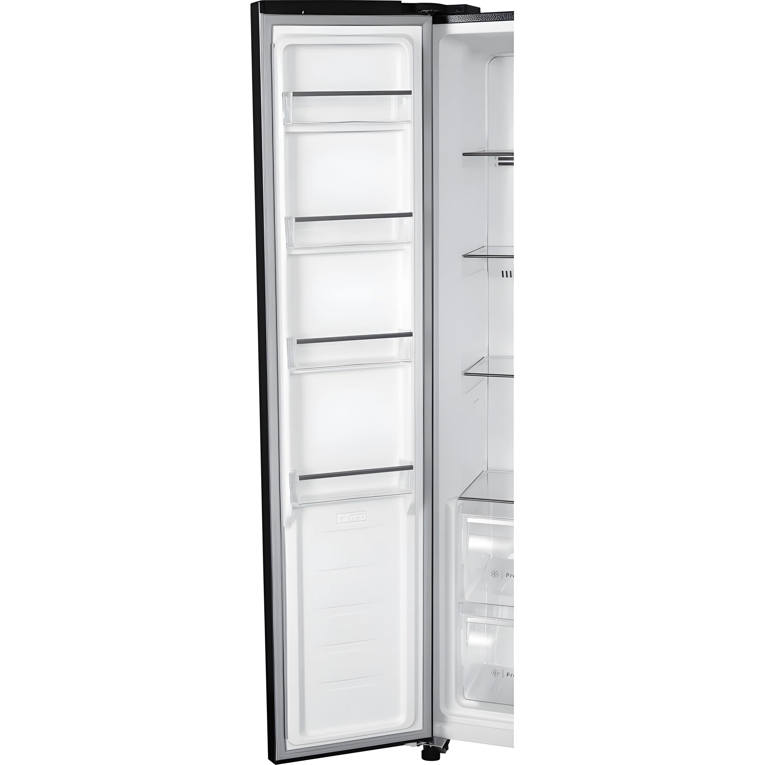 Indesit INGF 6441 XP4UK - Stainless Steel American Fridge Freezer - 442L - E Rated - Image 4