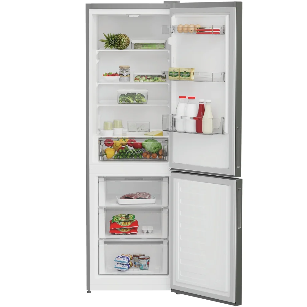 Indesit INKS 1361 S4UK - Silver Fridge Freezer - 343L Low Frost - E Rated - Image 4