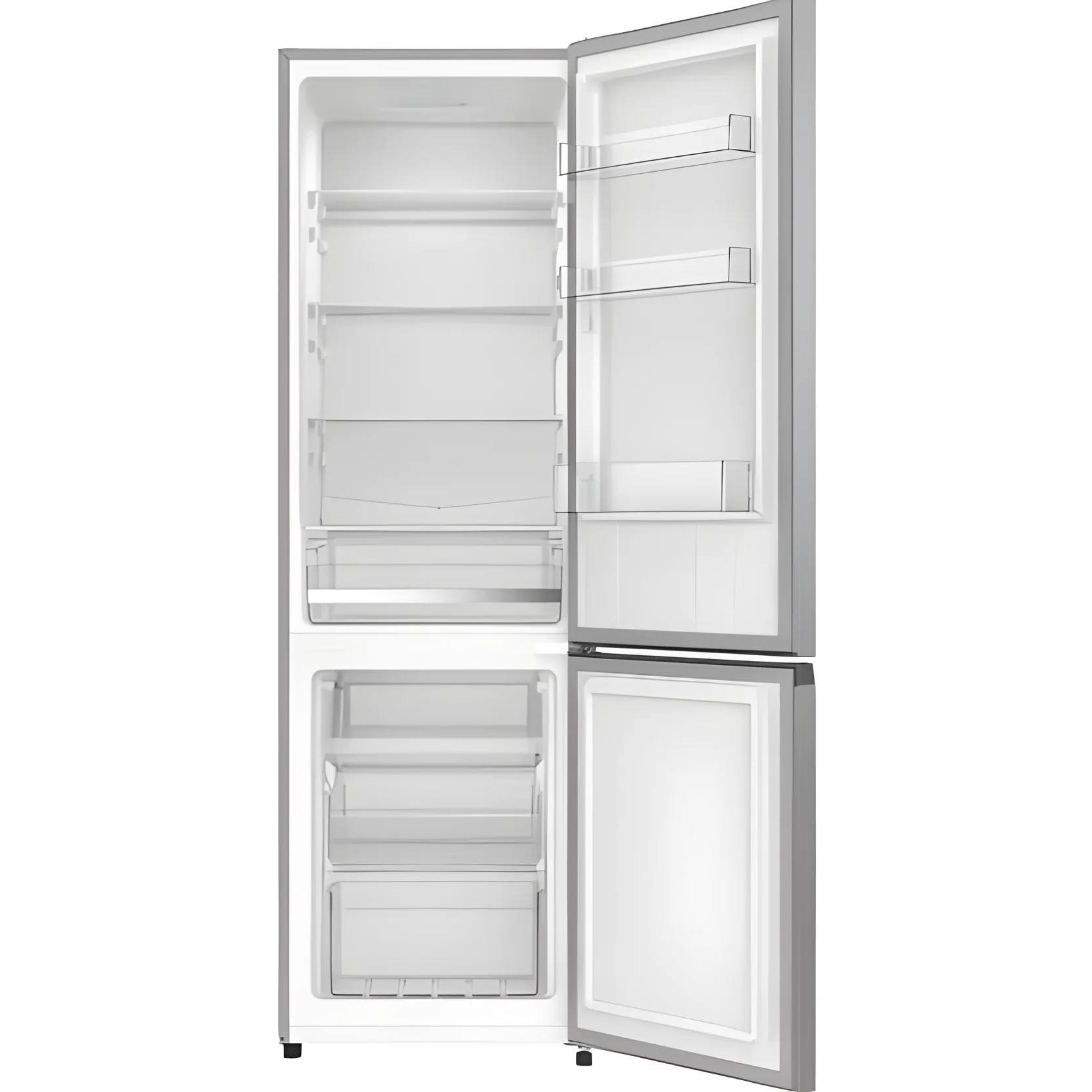 Indesit INKS 8261 S4UK - Silver Fridge Freezer - 70/30 Split - Energy Rating E - Image 2
