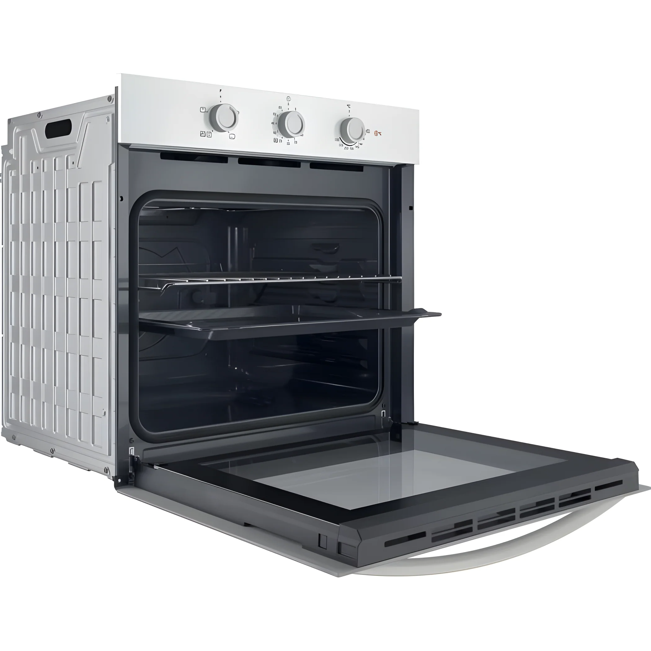 Indesit IO 232H W - White Built-In Electric Single Oven - 71L - A Energy - Image 4
