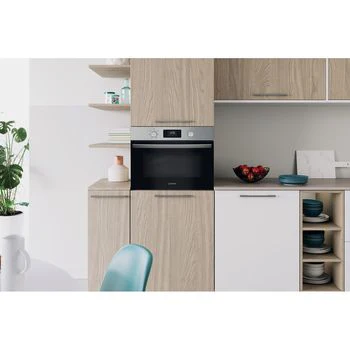 Indesit IP 252R XUK - Stainless Steel Built-in Microwave and Grill - 40L - 900W - Image 4