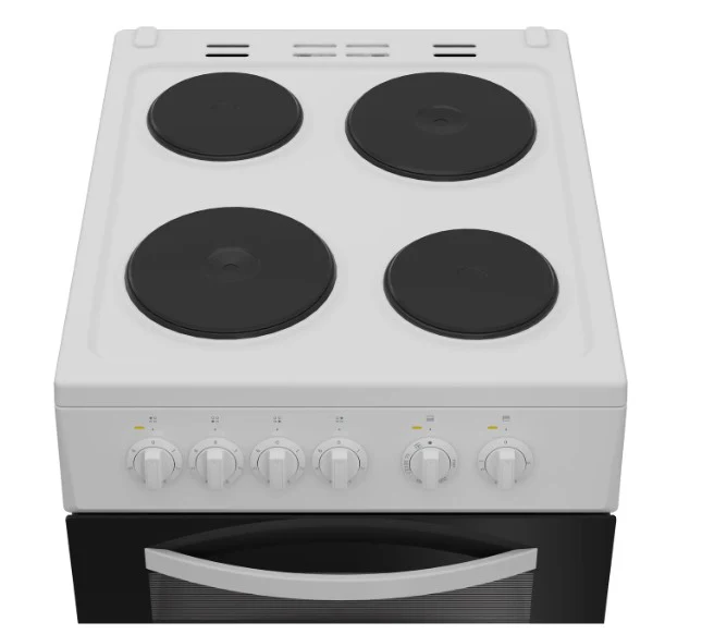 Indesit ITE5EMW - White Electric Cooker - 54L Dual Cavity - A/A Rated - Image 2