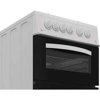 Indesit ITG5GMW - White Gas Twin Cooker - 54L Capacity - A+ Energy - Image 3