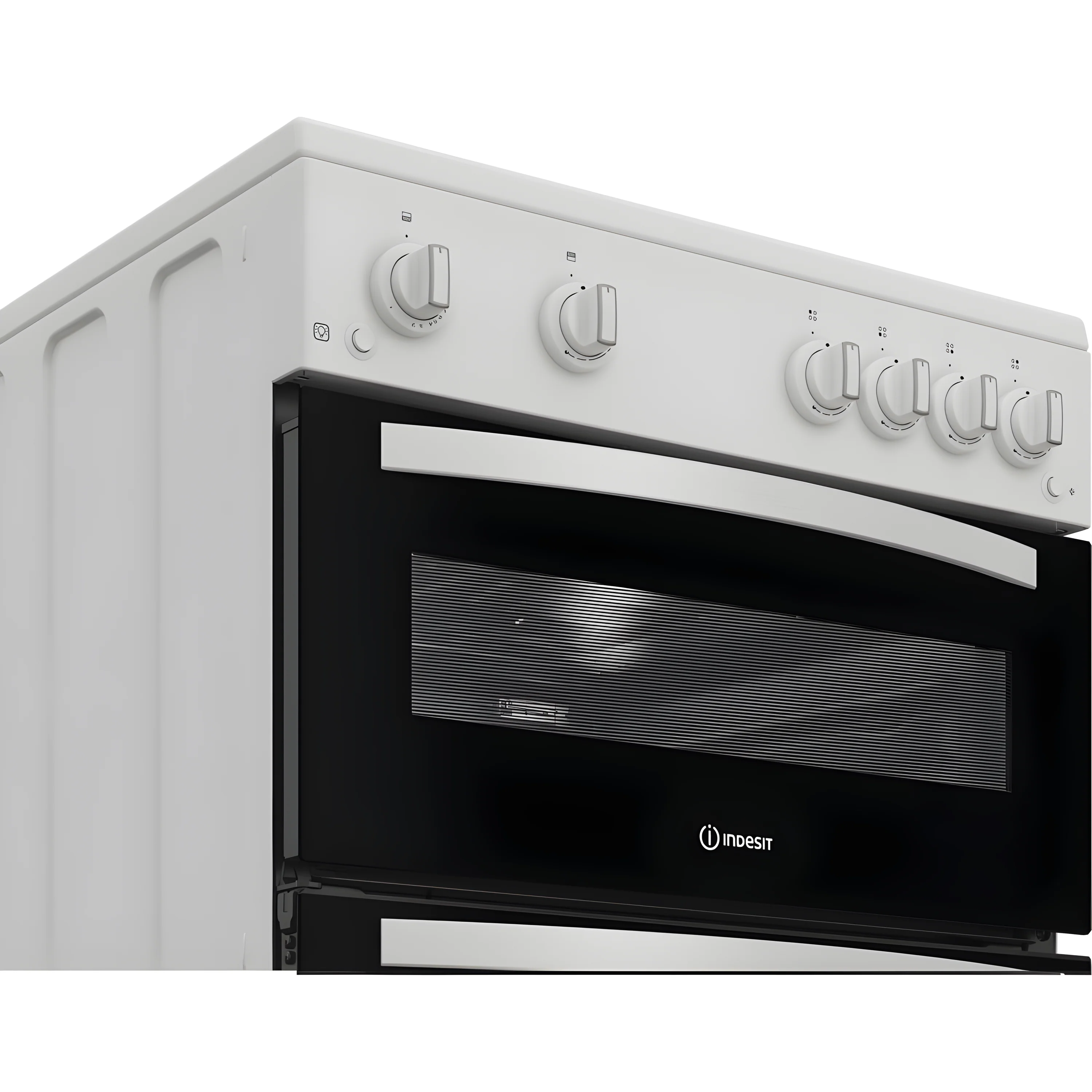Indesit ITG6GW - White Gas Cooker - 72L - A+ Energy - Image 3