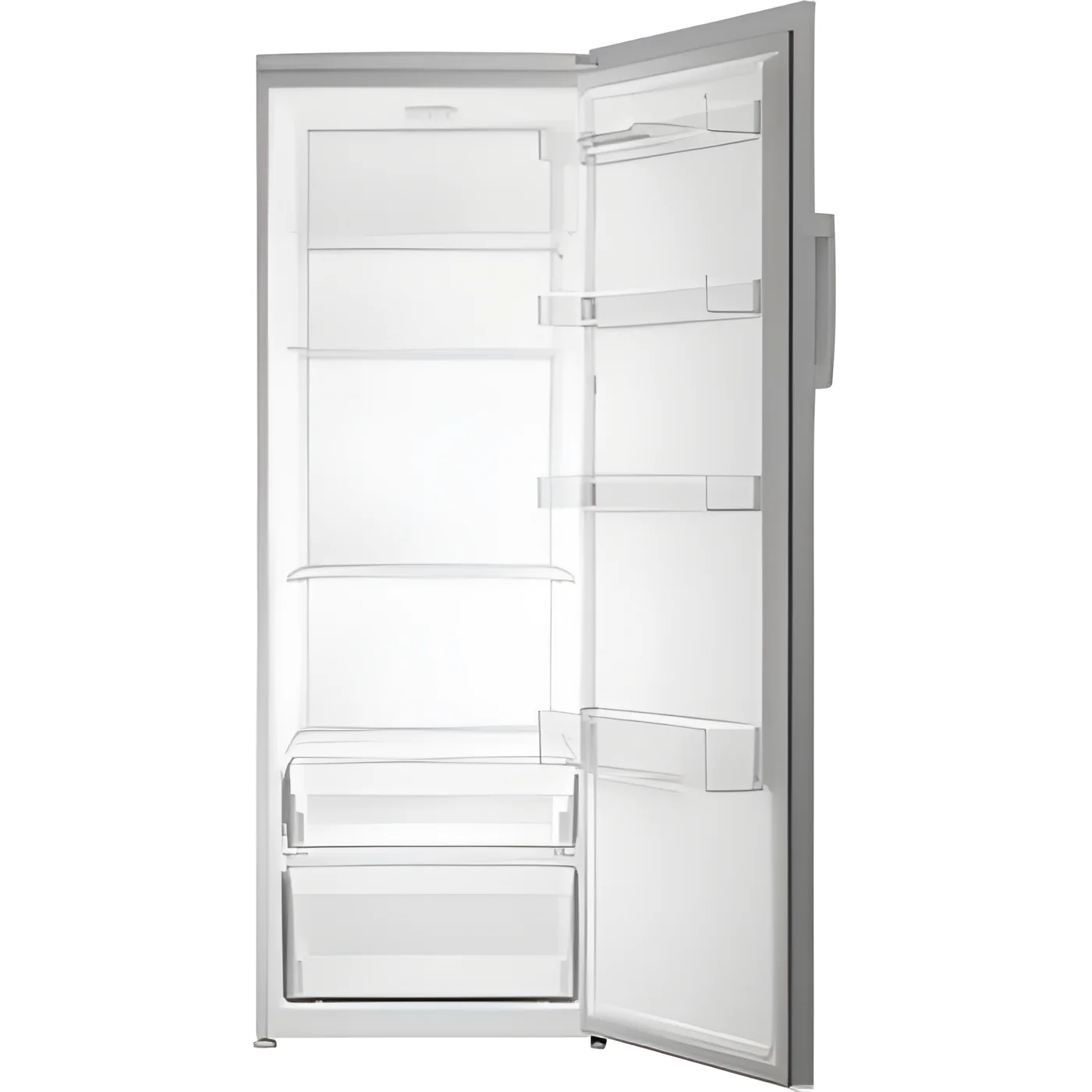 Indesit MLINS 1411 SEUK - Silver Tall Larder Fridge - 367L - Freestanding - E Energy - Image 3