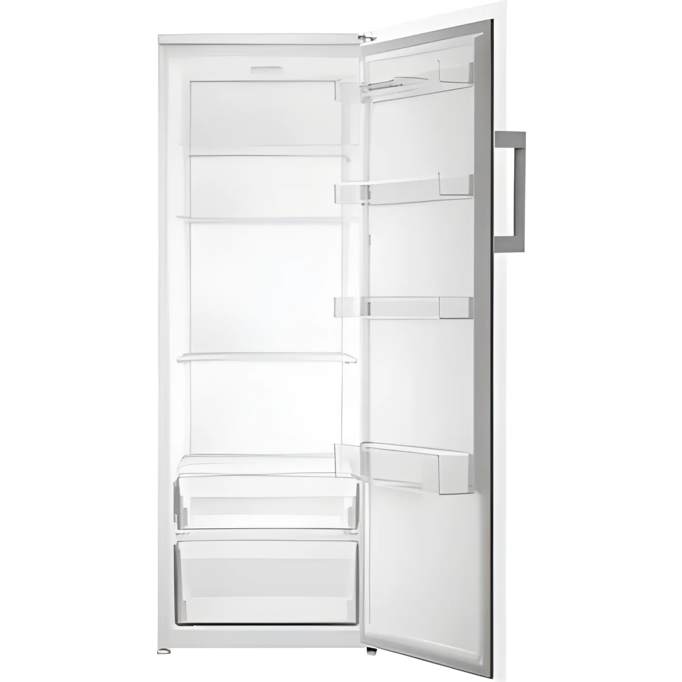 Indesit MLINS 1411 WEUK - White Tall Larder Fridge - 367L - E Energy - Image 3