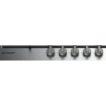 Indesit THP 751 W/IX/I - Inox Gas Hob - 73cm - 5 Burners - Image 5