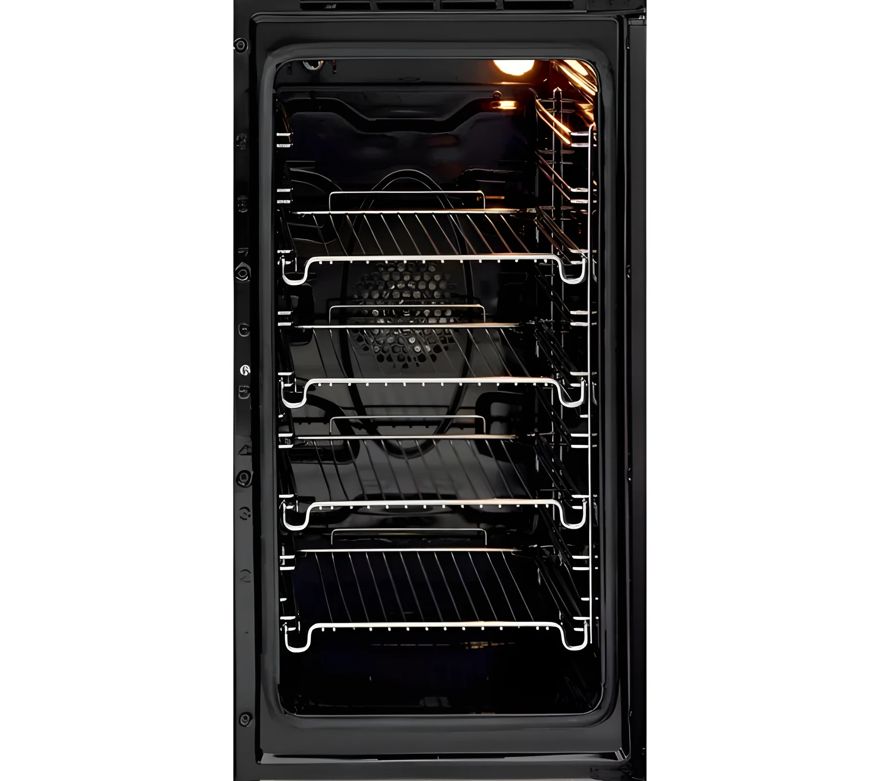 Leisure PR100F530K - Black 100cm Dual Fuel Range Cooker - 3 Ovens, 5 Burners, 75L Capacity - A Energy Rating - Image 3
