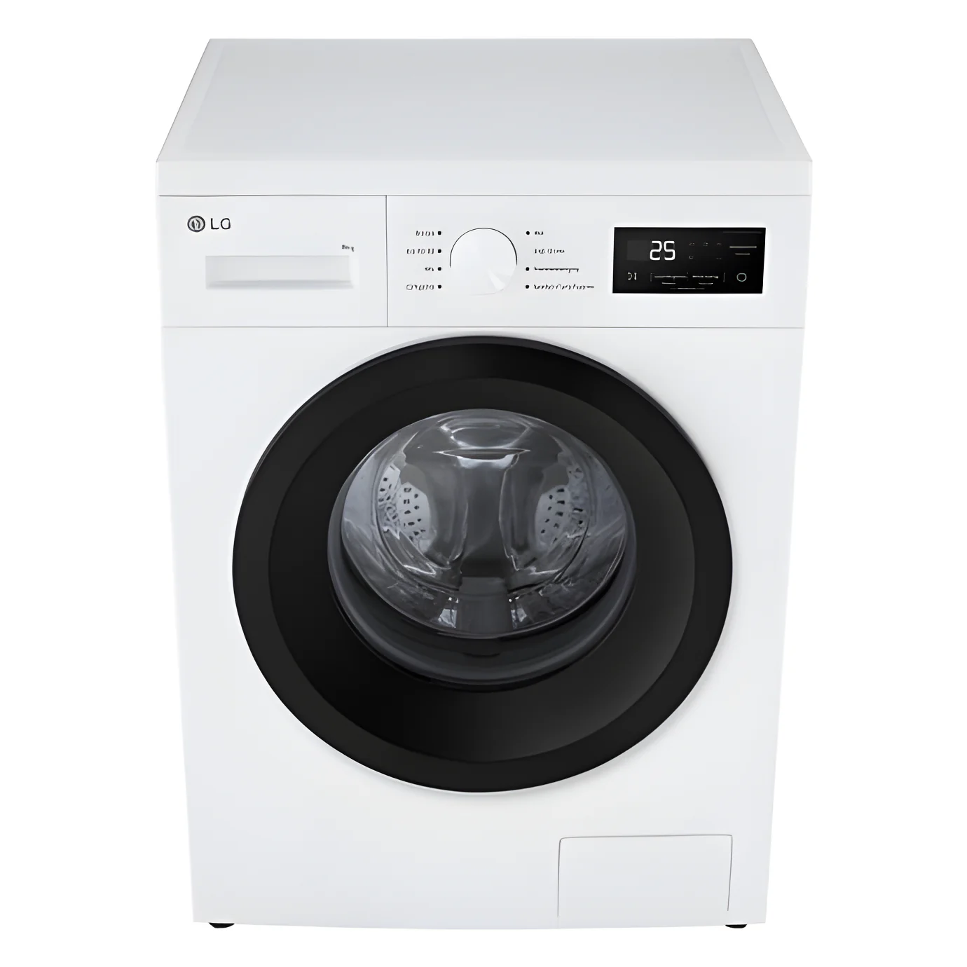 LG F4A10S8NWK - White 8KG Washing Machine - 1400 RPM - A energy - Image 2