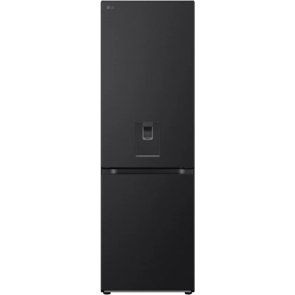 LG GBF3102EEP - Black Fridge Freezer - 343L - E Rated