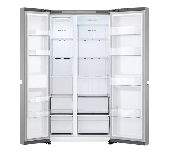LG GSBC40PYPE - Prime Silver American Fridge Freezer - 662L - E Energy Rating - Image 2