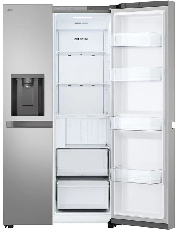 LG GSLC40PYPE - Prime Silver American Fridge Freezer - 417L Fridge/221L Freezer - E Rated - Image 3