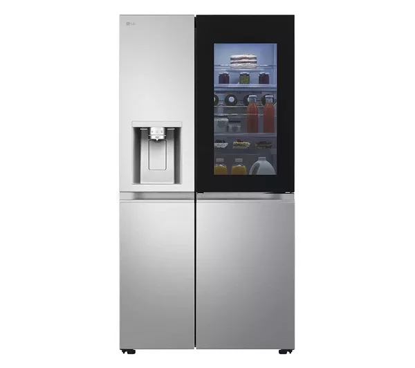 LG GSXE91BSAD - Brushed Steel American Fridge Freezer - 635L - D Energy - Image 2