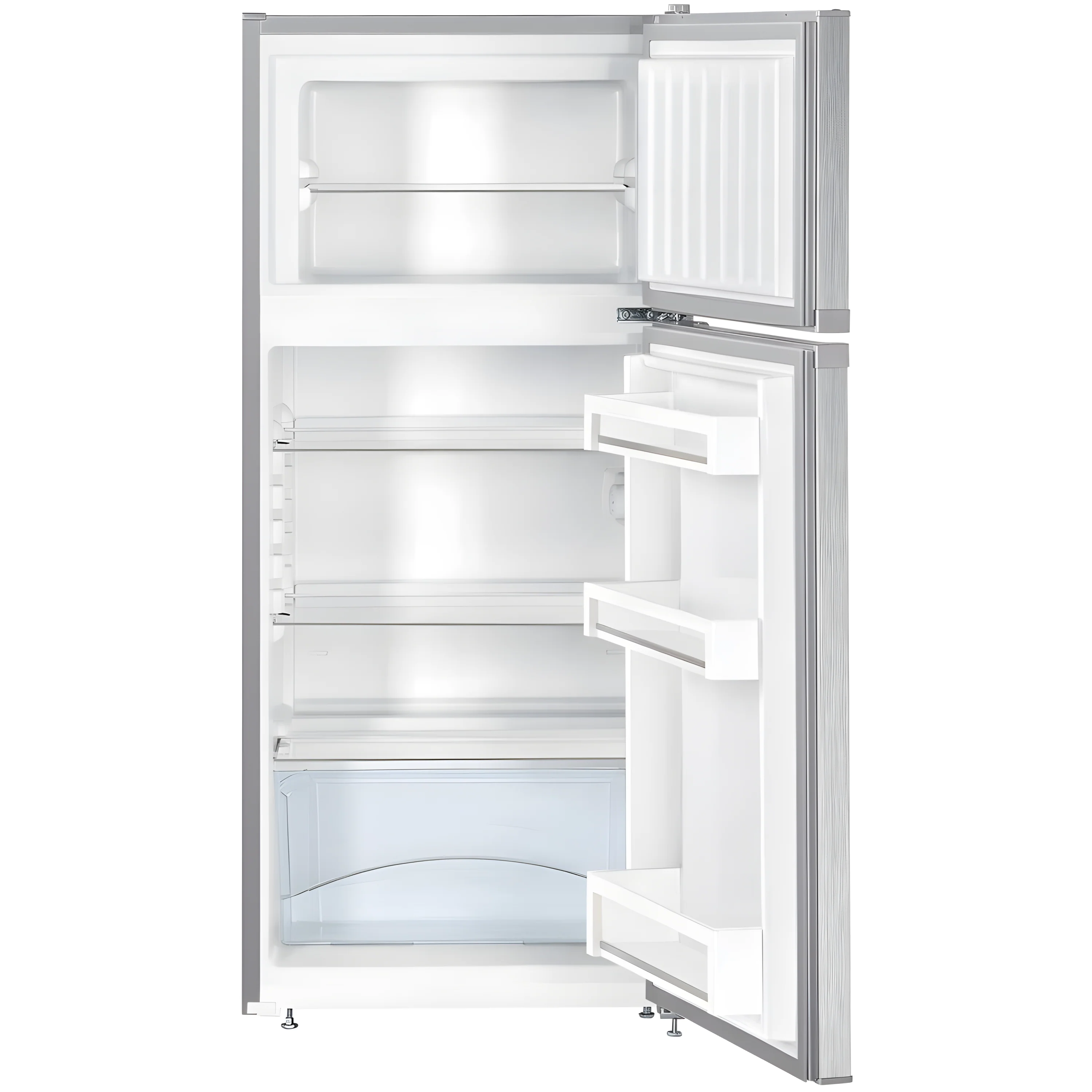 Liebherr CTELE2131 - Silver Freestanding 80/20 Fridge Freezer - E energy - Image 2