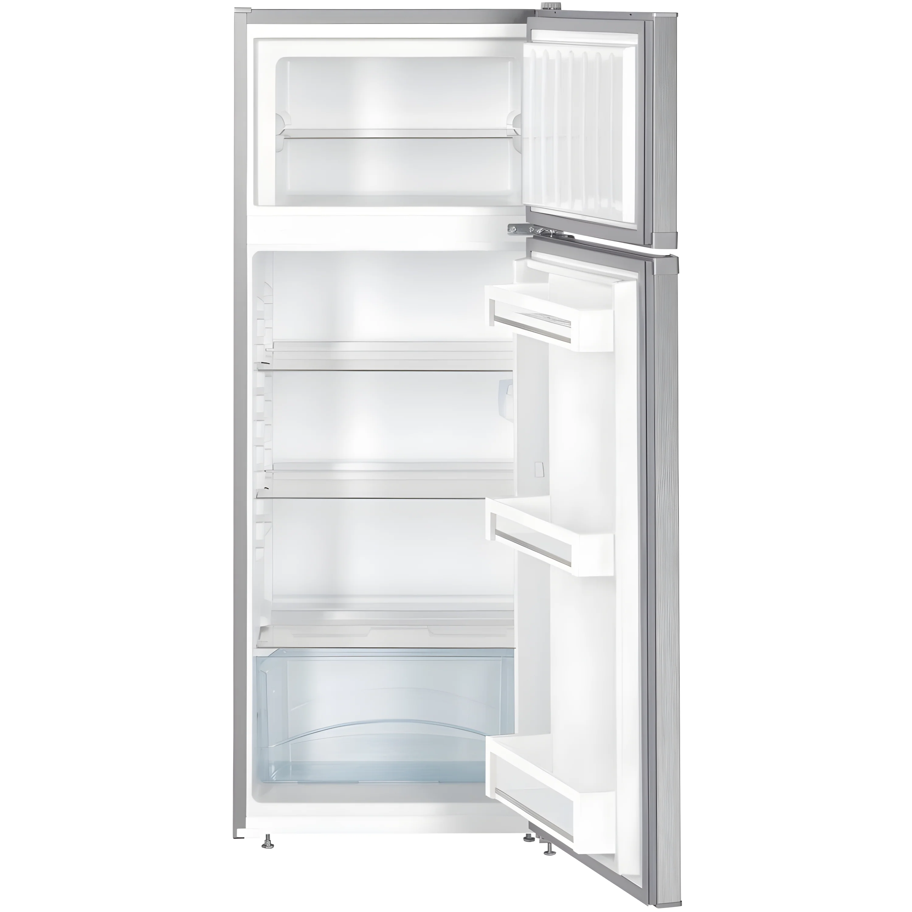 Liebherr CTELE2531 - Silver Freestanding 80/20 Fridge Freezer - E energy - Image 2