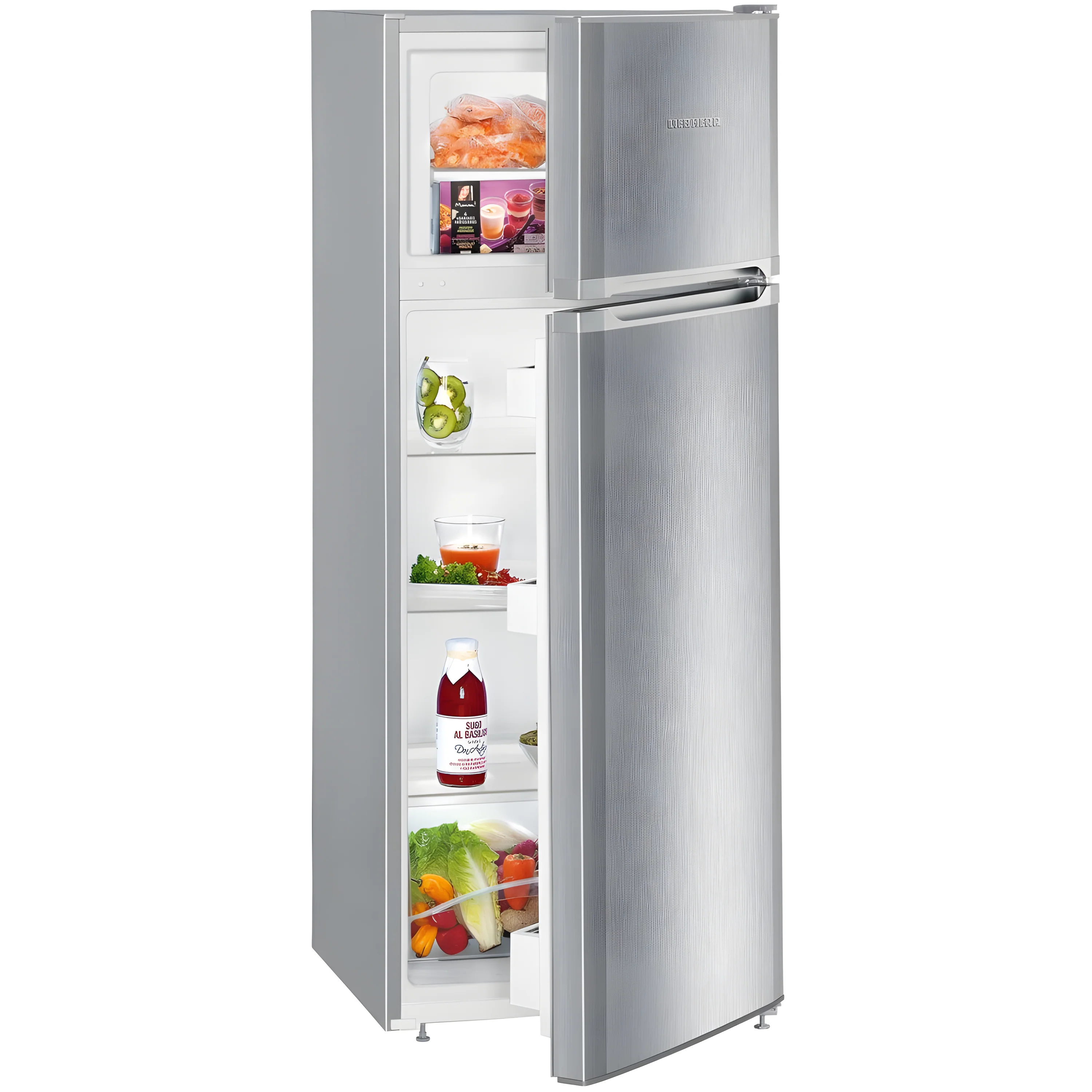 Liebherr CTELE2531 - Silver Freestanding 80/20 Fridge Freezer - E energy - Image 3