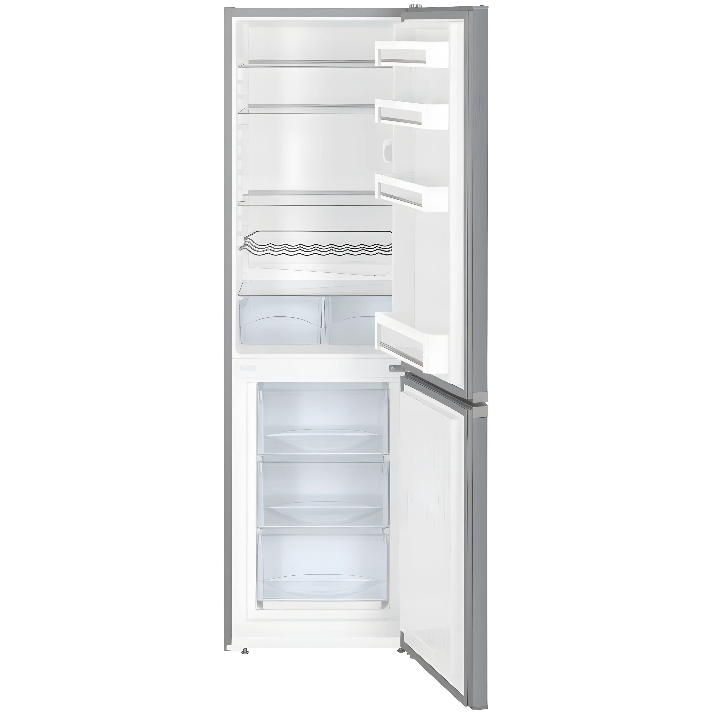 Liebherr CUELE3331 - Silver Freestanding 70/30 Fridge Freezer - E energy - Image 2