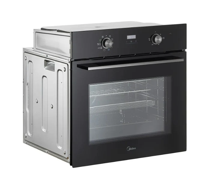 Midea MBO65M90D2C-BK - Black Built-In Single Oven - Multifunction with Catalytic Liners - A+ Energy - Image 2