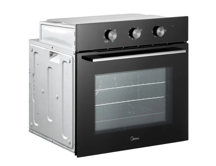 Midea MBO65M90M1-BK - Black Built-In Single Oven - 70L - A Energy - Image 2