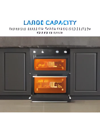 Midea MBOD50M3AD0-SS - Stainless Steel Built-Under Double Oven - 92L - A Rated - Image 2