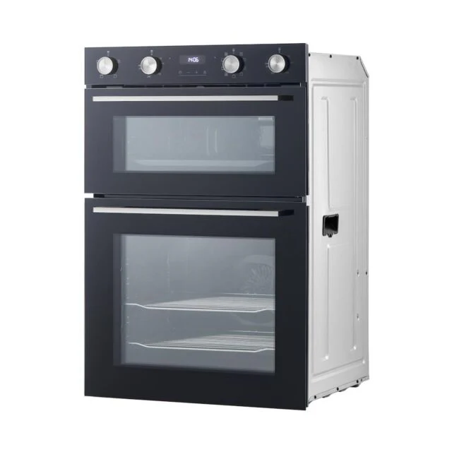 Midea MBOD70M30D0-BK - Black Built-In Double Oven - 110L - A Energy - Image 3