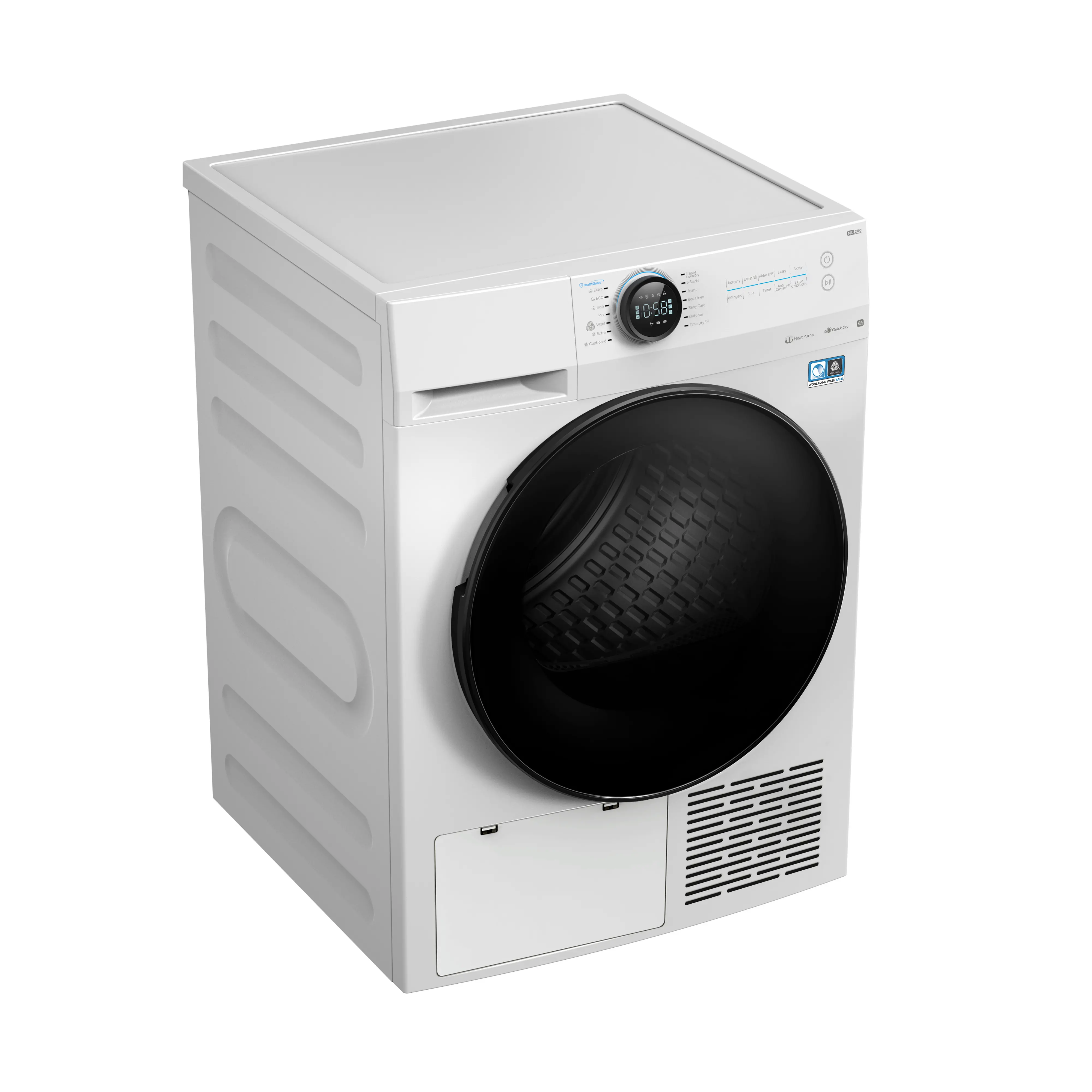Midea MD200H90WB/W-UK - White 9KG Heat Pump Tumble Dryer - C Energy - Image 3