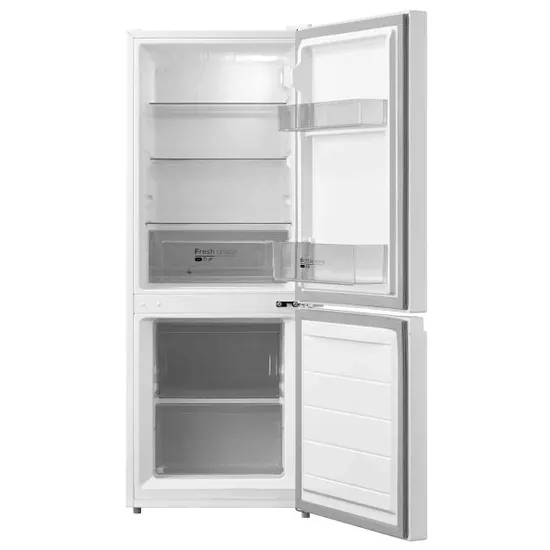 Midea MDRB202FGE01 - Small White Fridge Freezer - 124cm High - E rated