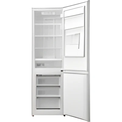 Midea MDRB424FGD01W - White 60/40 Fridge Freezer - Total No Frost - D Rated - Image 3