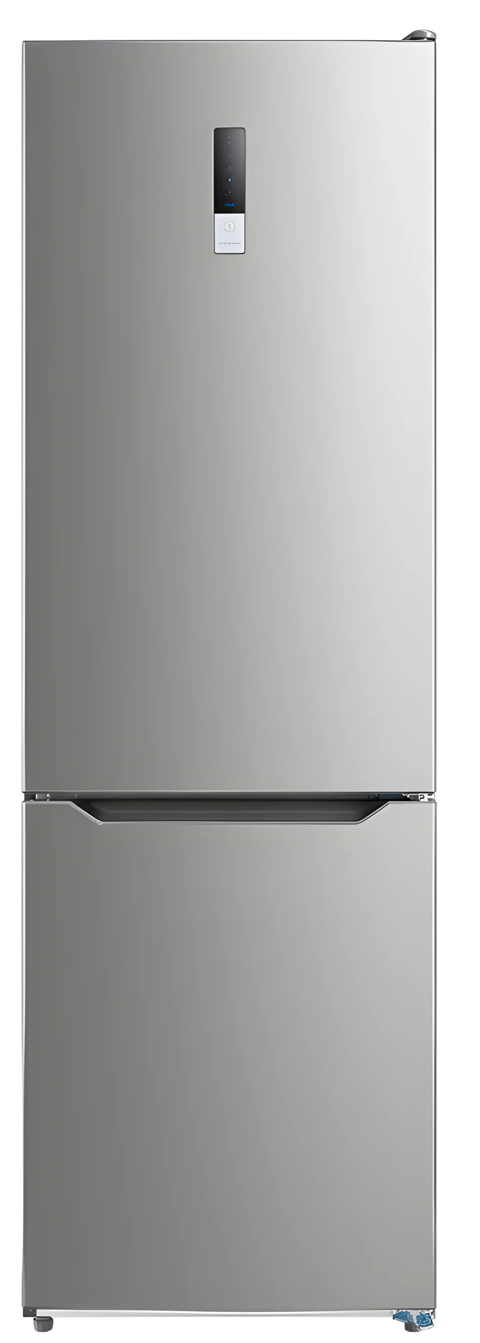 Midea MDRB424FGD02O - Silver Freestanding 60/40 Frost Free Fridge Freezer - D energy