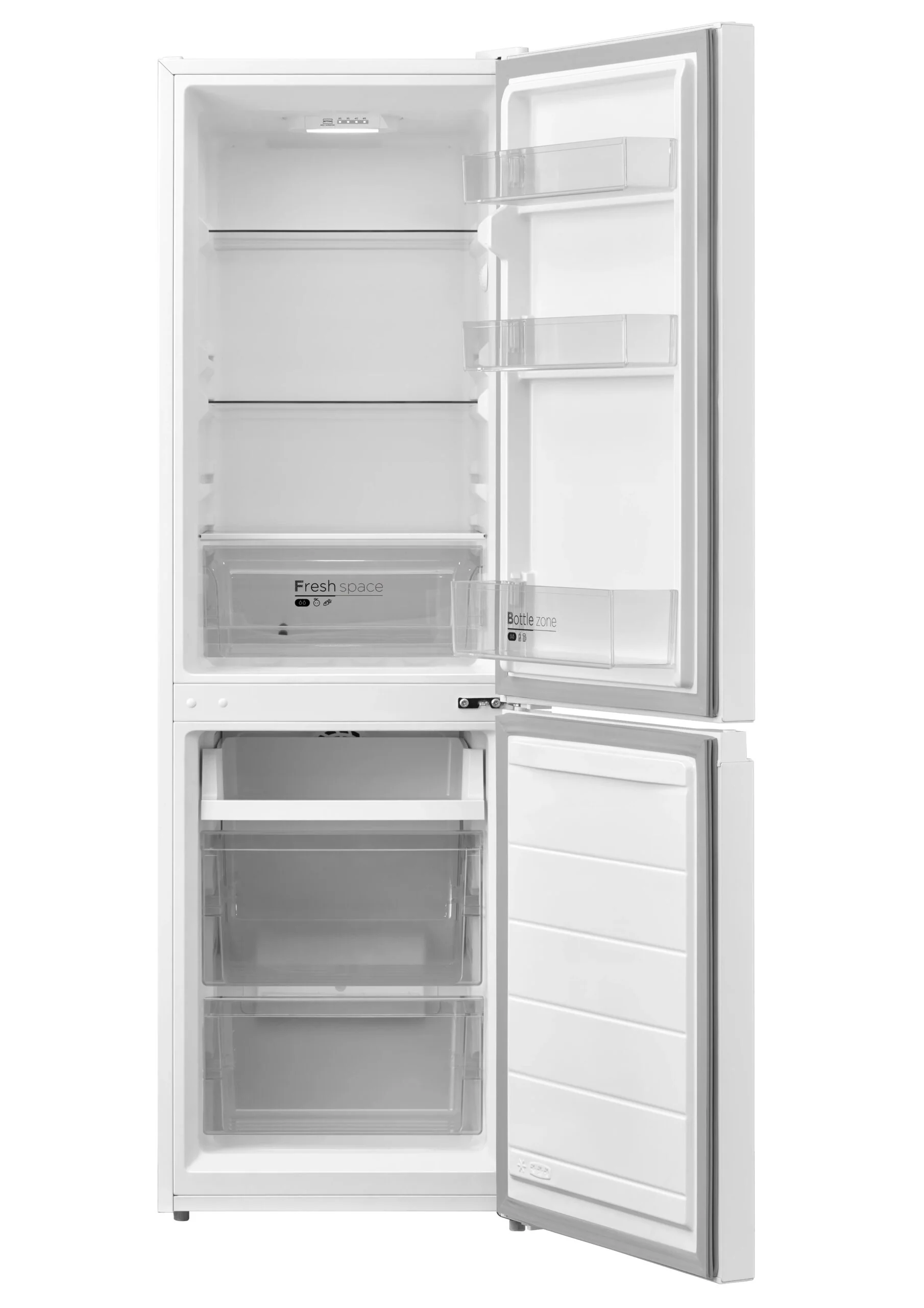 Midea MDRB457FGE01 - White Fridge Freezer - 330L Total Capacity - E Rated - Image 2