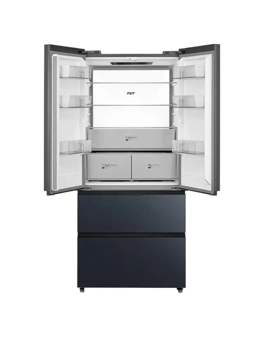 Midea MDRF705BIE70 - Black American Fridge Freezer - 515L French Door - E Energy - Image 3