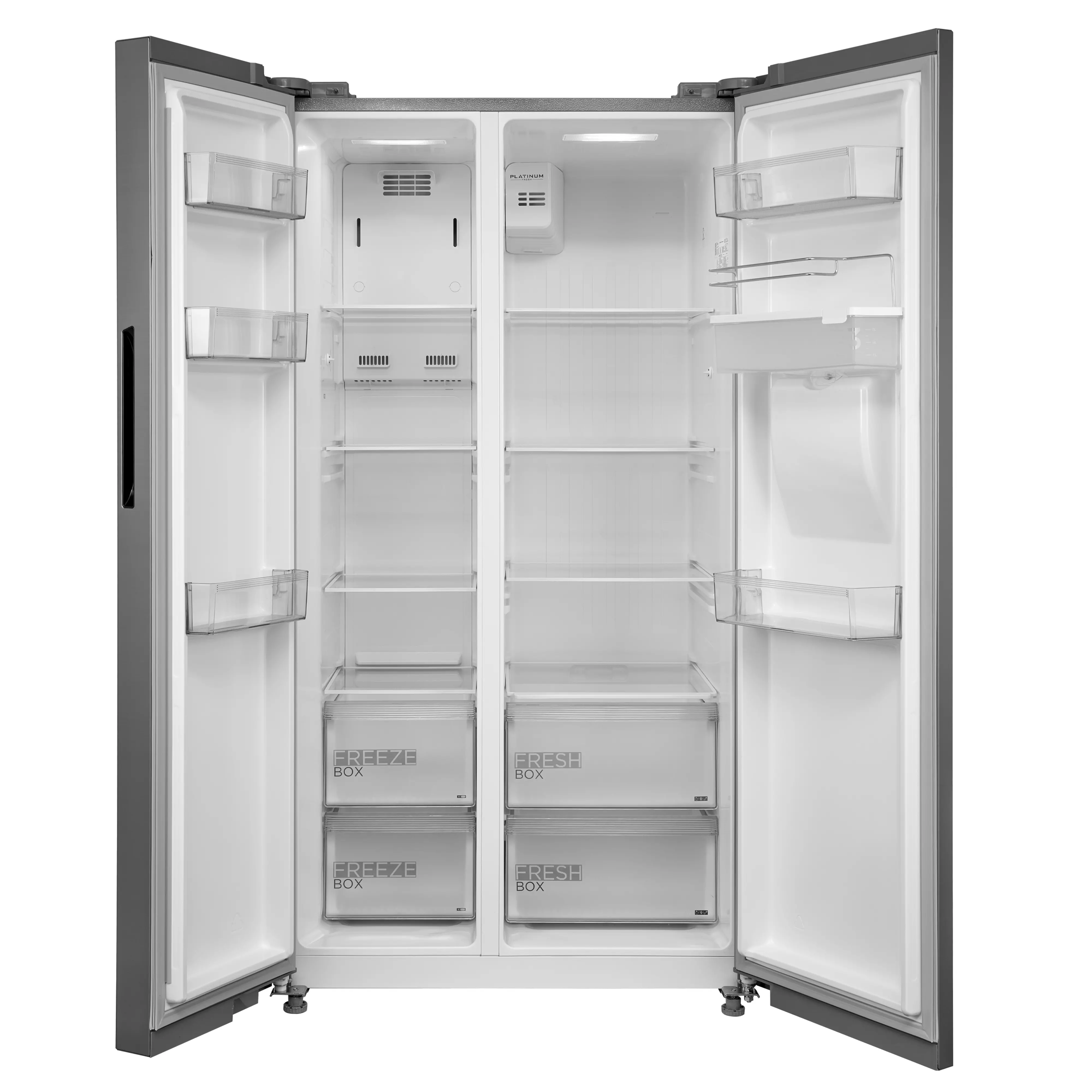 Midea MDRS710FGD46W - White American Fridge Freezer - 553L - D Energy - Image 4