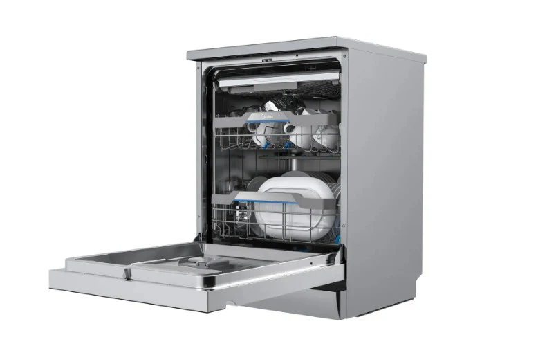 Midea MDWEF1433G(SS)-WG-UK - Stainless Steel Dishwasher - 14 Place Settings - B Energy Rating - Image 2