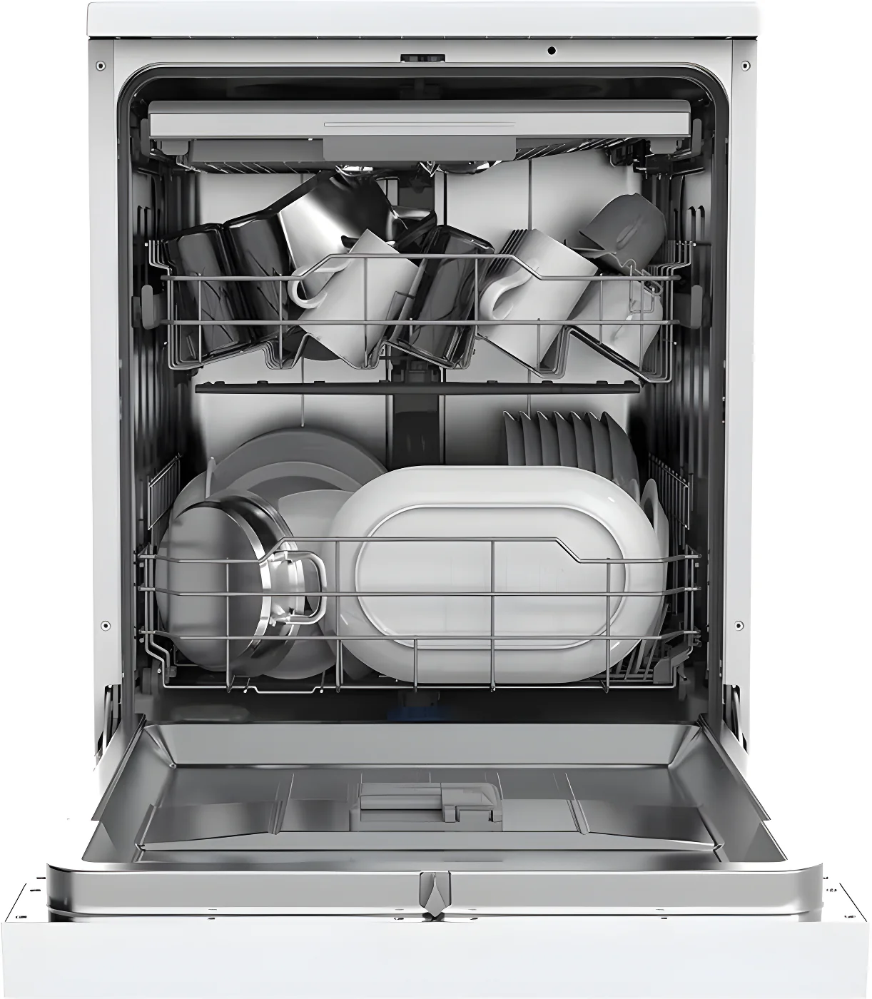 Midea MDWPF1433CXD-UK - 14 Place Settings Freestanding Dishwasher - C Energy
