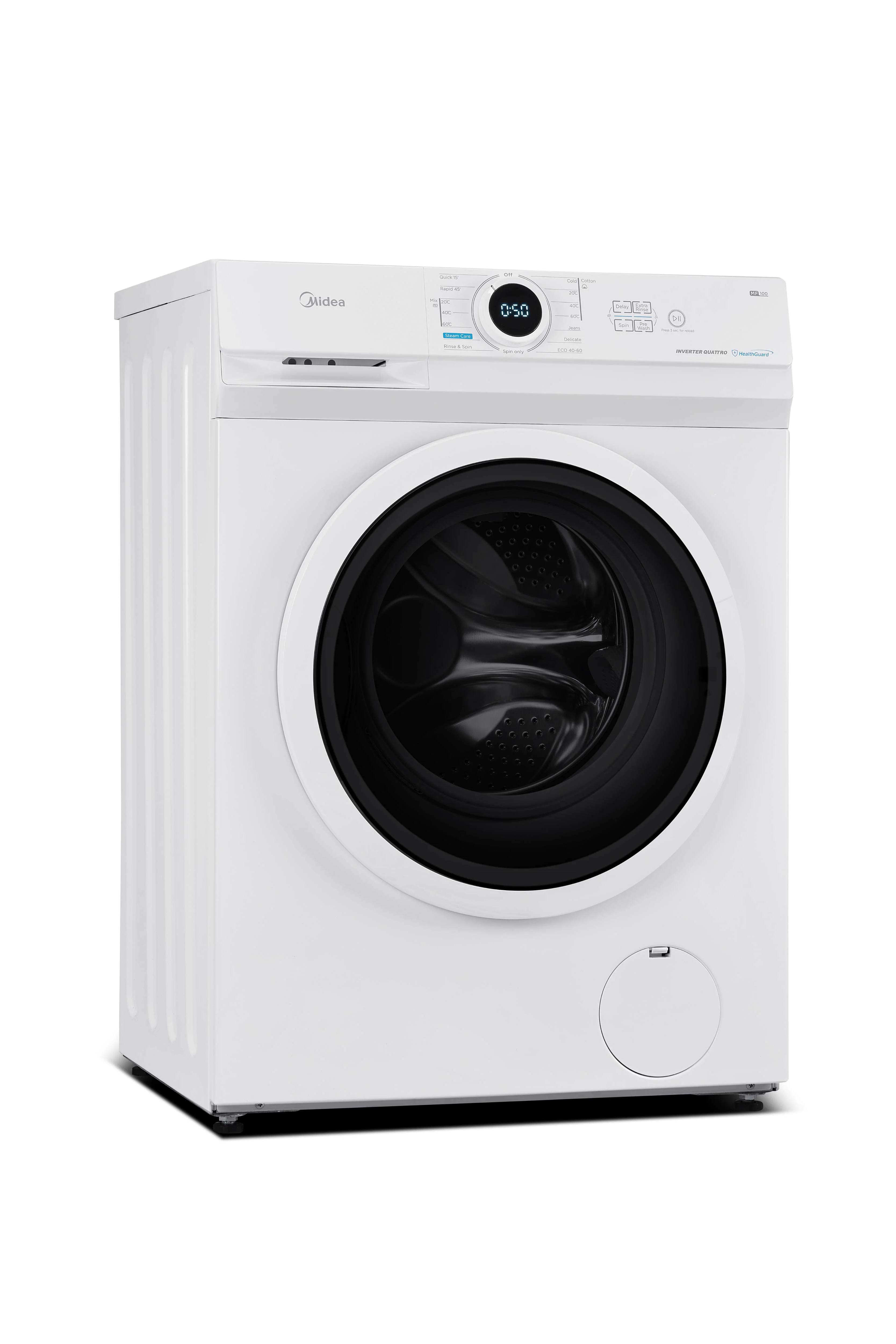 Midea MF10EW70BA - White 7KG Washing Machine - 1400 RPM - A energy - Image 2