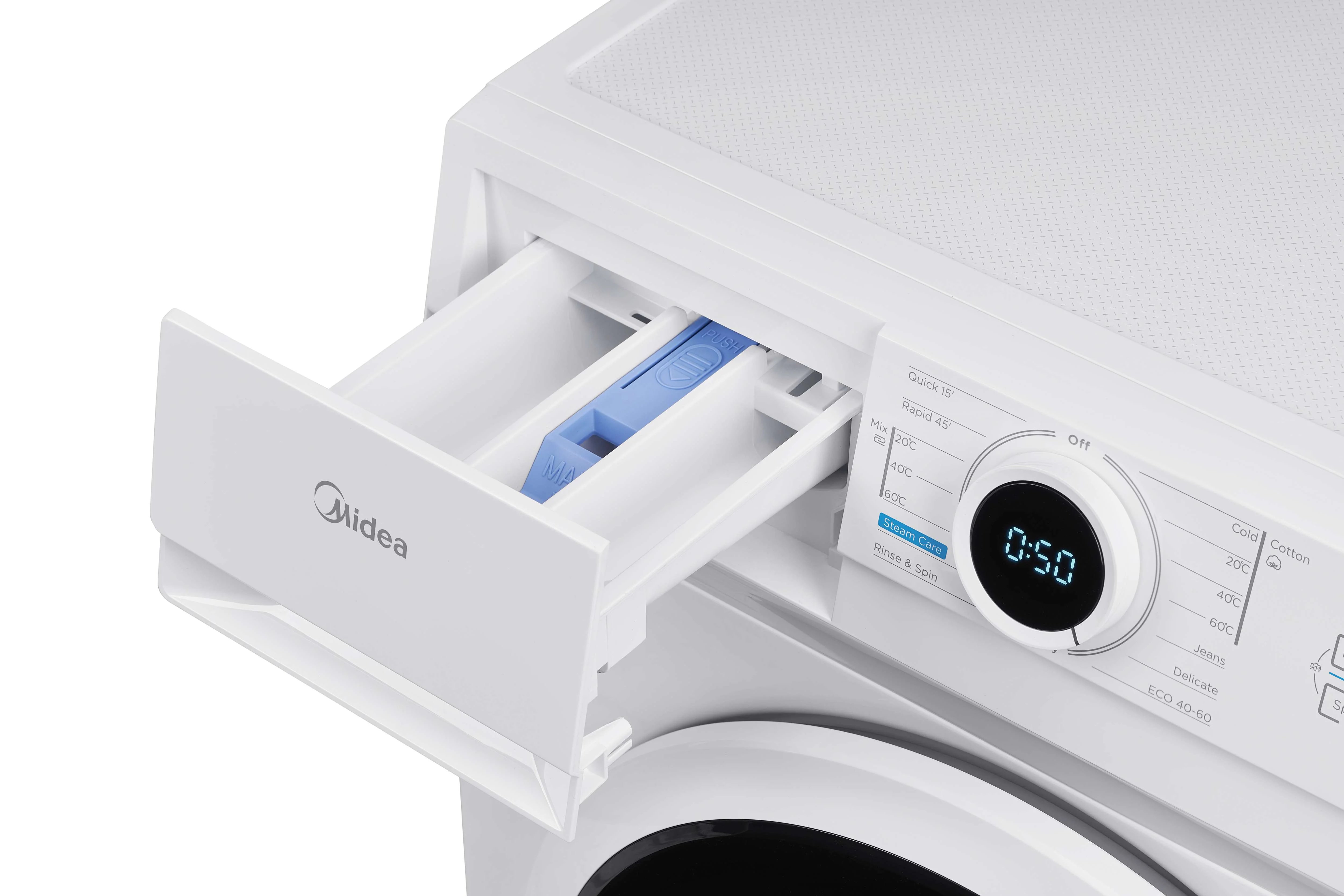 Midea MF10EW70BA - White 7KG Washing Machine - 1400 RPM - A energy - Image 3