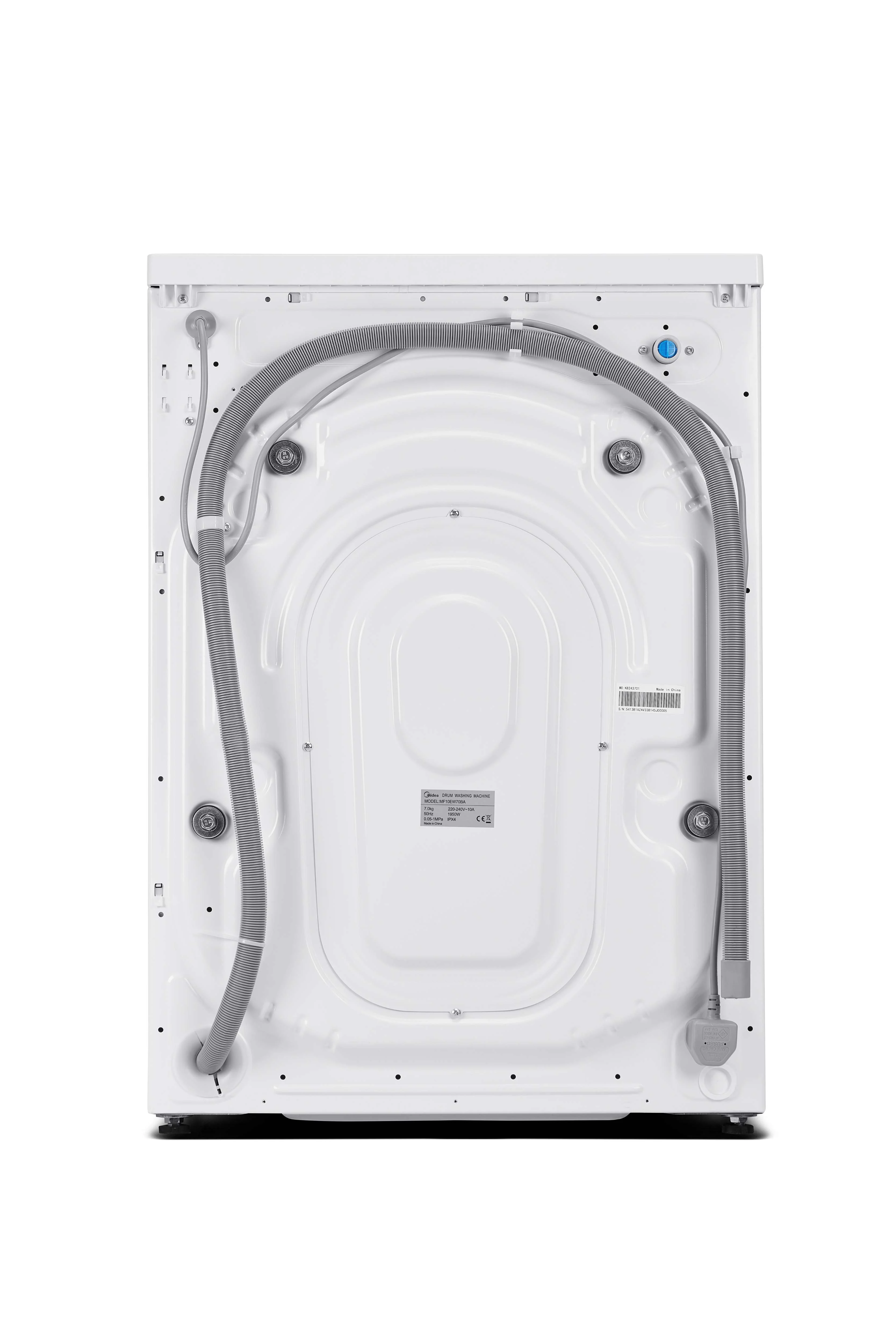 Midea MF10EW70BA - White 7KG Washing Machine - 1400 RPM - A energy - Image 4