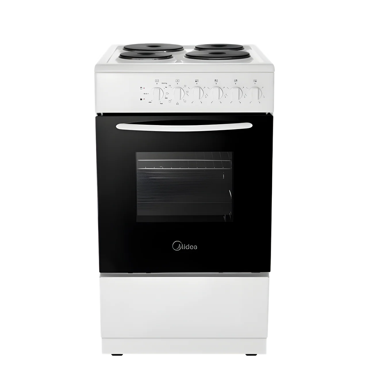 Midea MFO20DME4H109-WH - White 50cm Freestanding Electric Cooker - Sealed Plates - A Energy