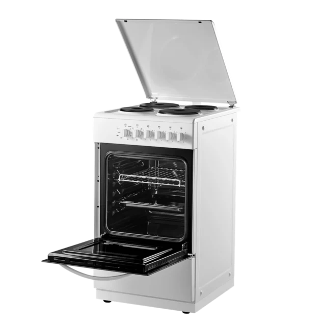 Midea MFO20DME4H109-WH - White 50cm Freestanding Electric Cooker - Sealed Plates - A Energy - Image 3