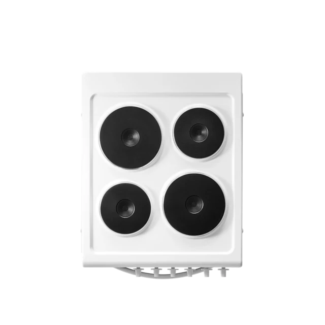 Midea MFO20DME4H109-WH - White 50cm Freestanding Electric Cooker - Sealed Plates - A Energy - Image 4