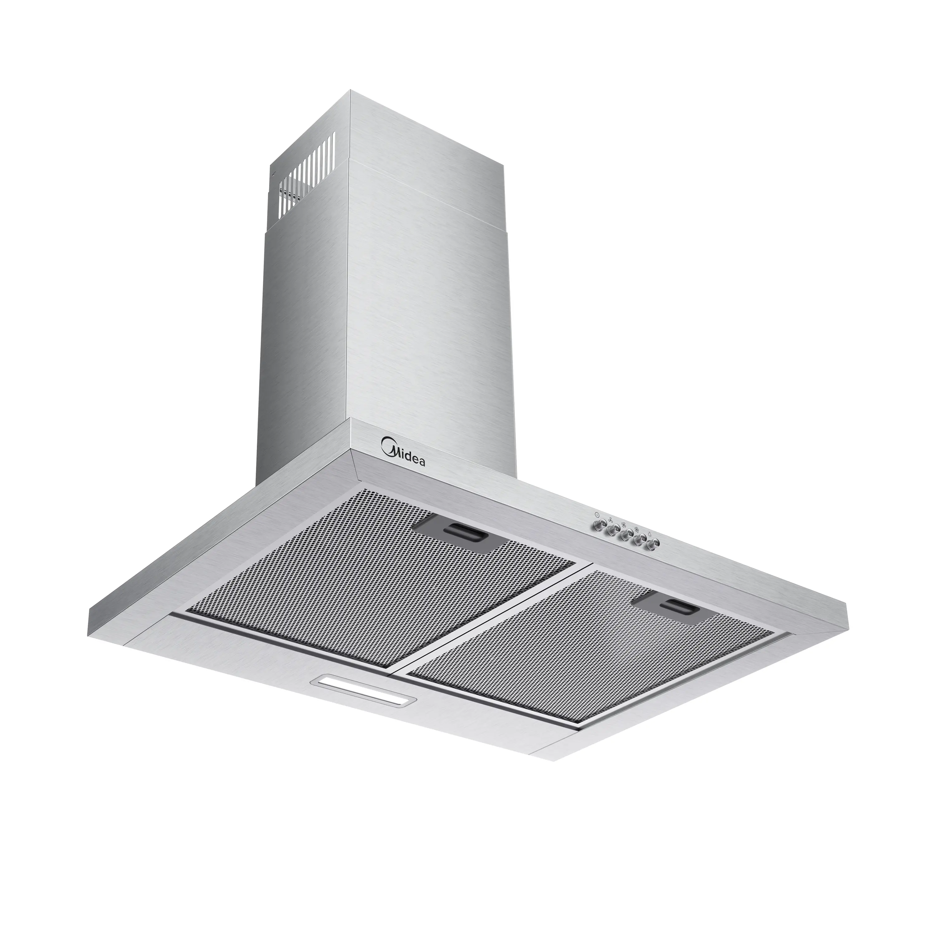 Midea MHA60A17EM400SS - Stainless Steel Pyramid Hood 60cm - 400 m³/h - B Rated